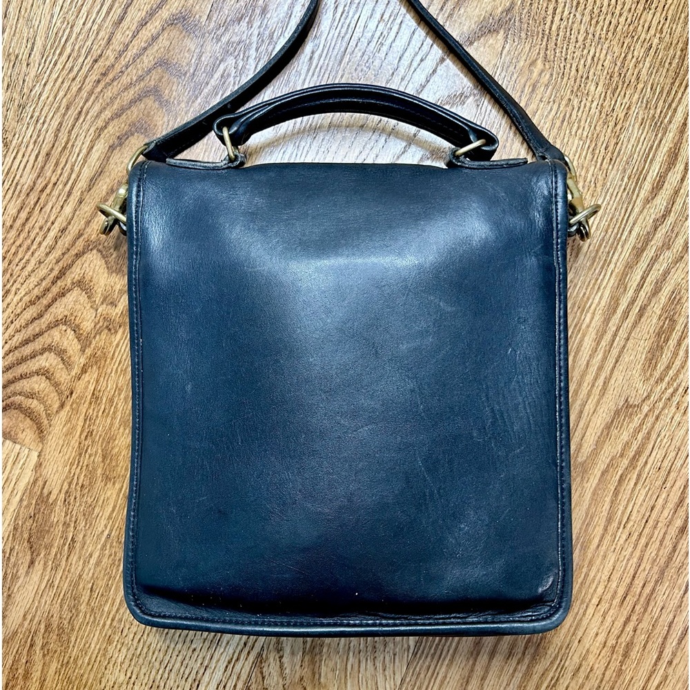 FINAL DISCOUNT* Coach Vintage Top Handle Leather Station Bag - Picture 5 of 13